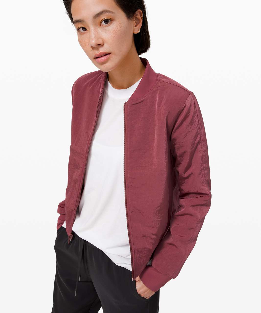 Lululemon Serene Travels Bomber - Chianti