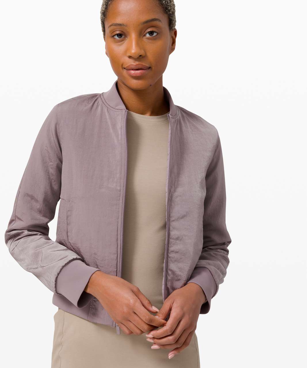 Lululemon Serene Travels Bomber - Lunar Rock