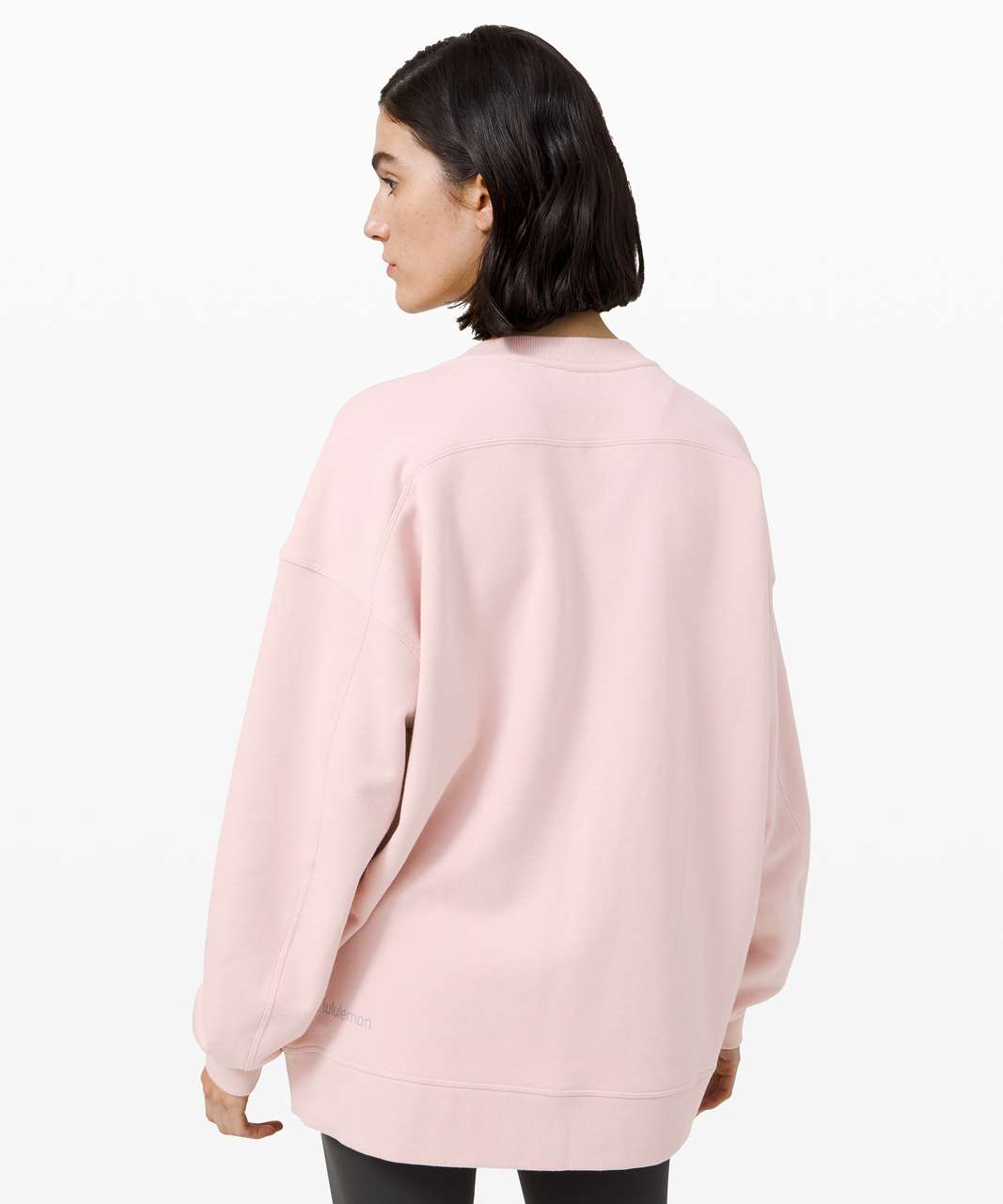 Lululemon Perfectly Oversized Crew - Porcelain Pink