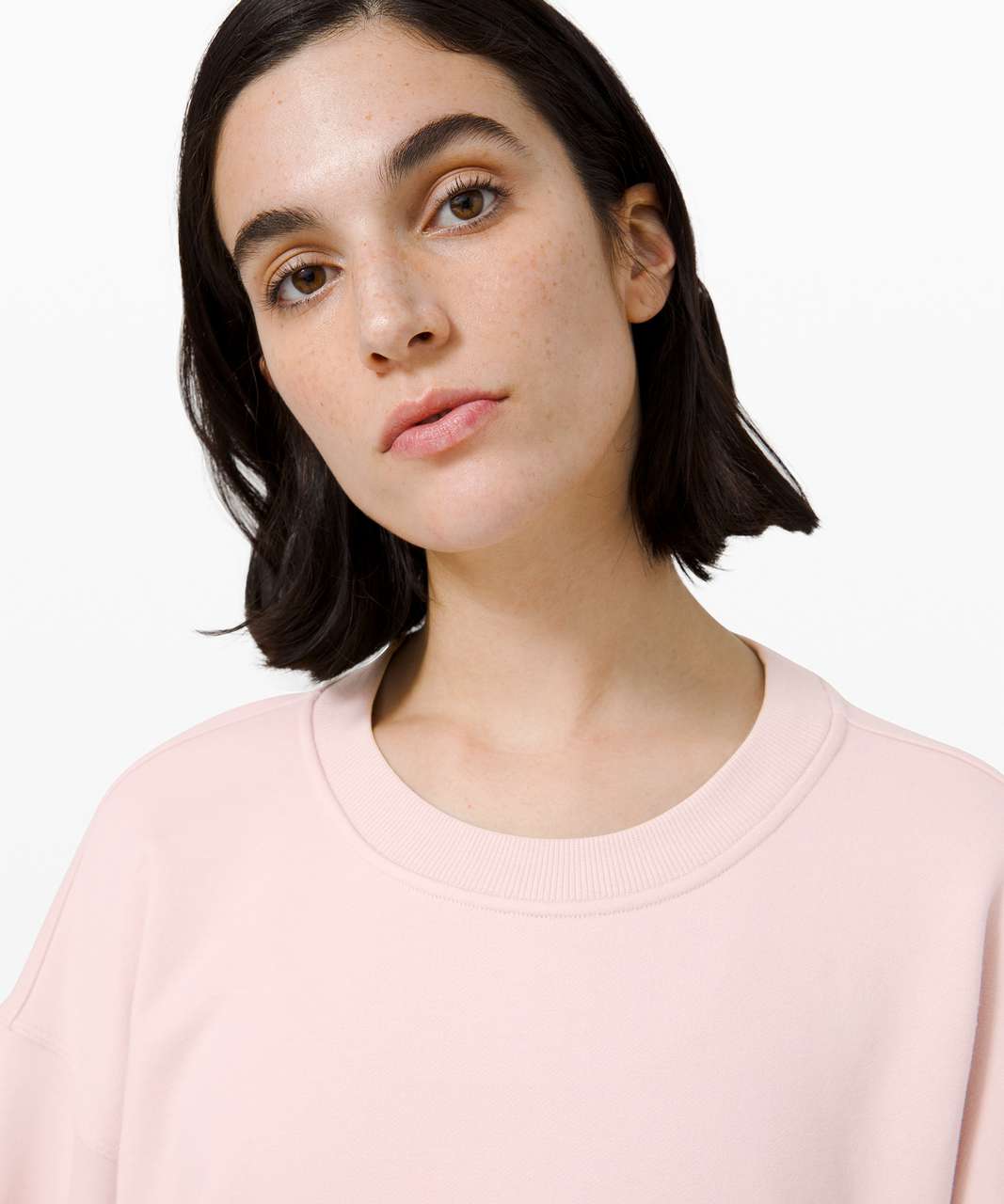 Lululemon Perfectly Oversized Crew Pink Size 2 - $62 (42% Off