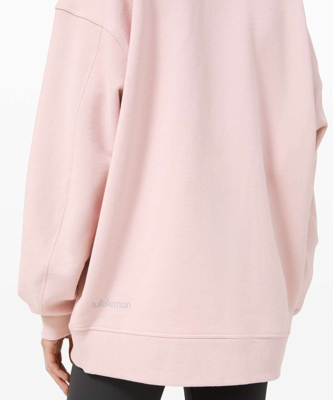 Lululemon Perfectly Oversized Crew in Pink Puff Size 6 W3DUTS - $65 - From  Julie