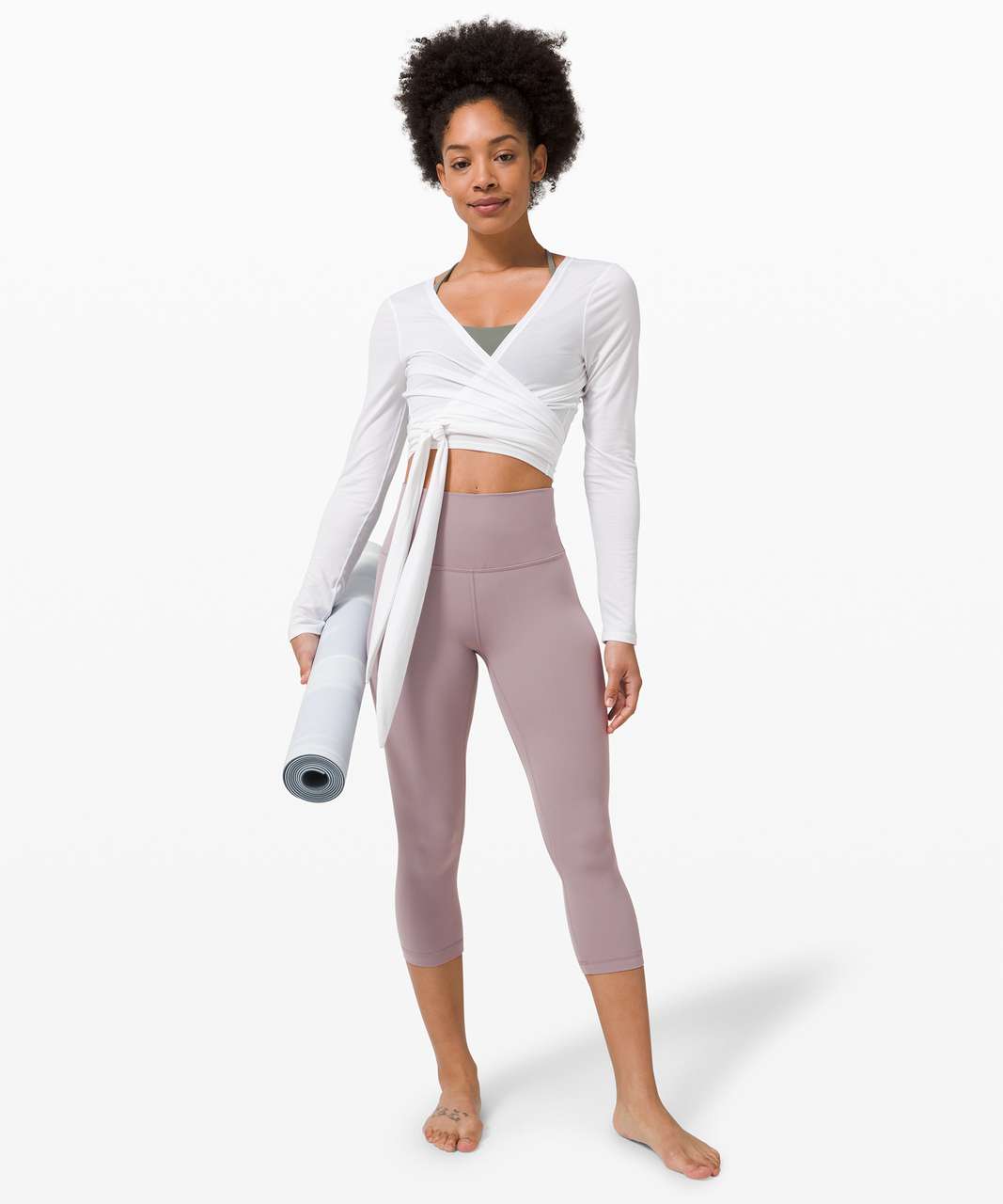 Lululemon Align Crop *21" - Lunar Rock