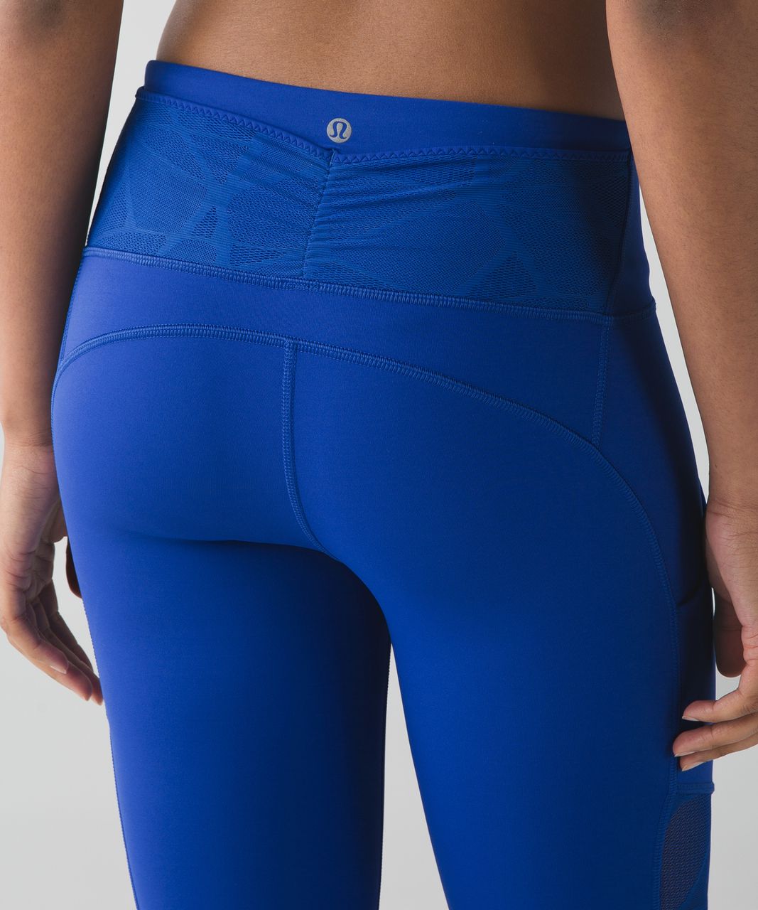 Lululemon Goal Crusher Crop - Harbor Blue