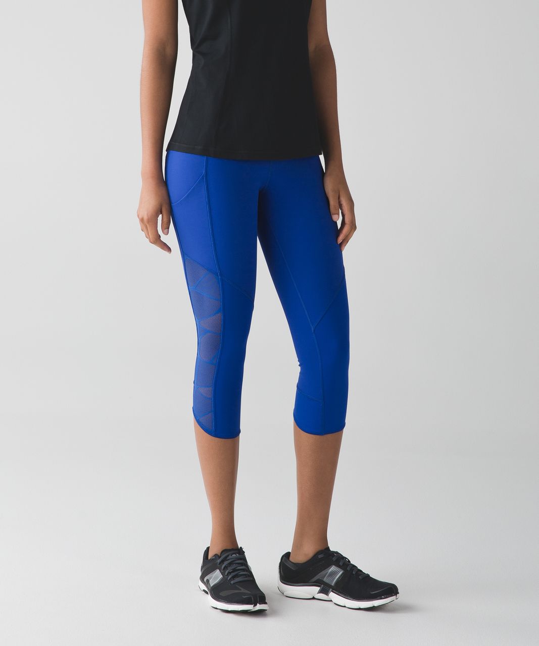 Lululemon Goal Crusher Crop - Harbor Blue