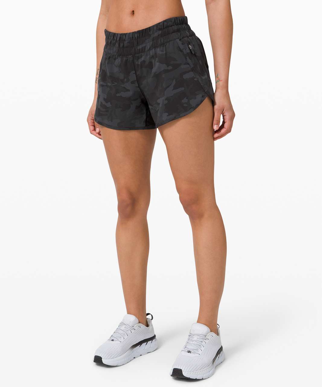 Lululemon Tracker Short V *4" - Incognito Camo Multi Grey