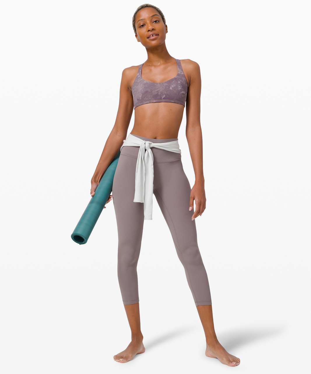 Lululemon Free To Be Bra Wild *Light Support, A/B Cup - Rejuvenate Dark  Chrome Multi - lulu fanatics