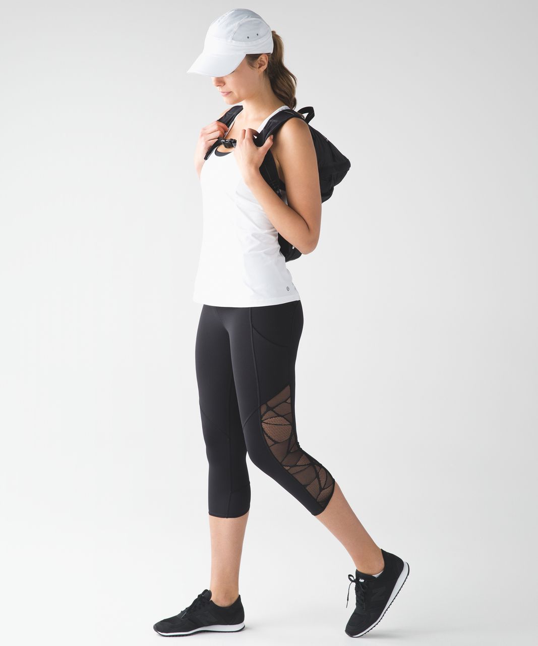 Lululemon Goal Crusher Crop - Black