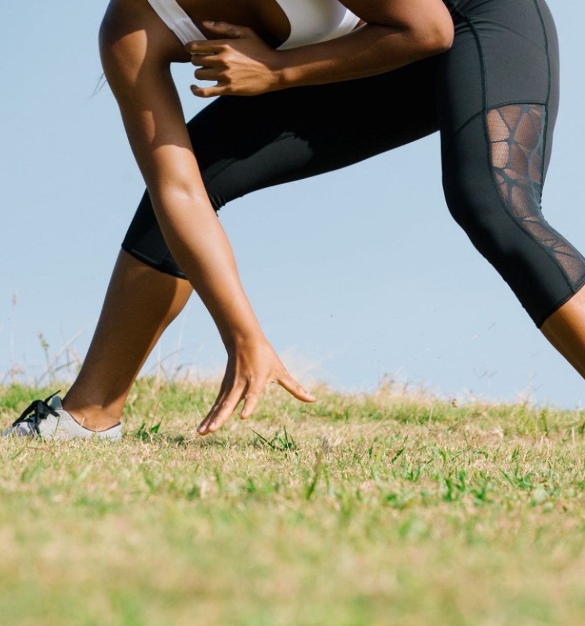 Lululemon Goal Crusher Crop - Black