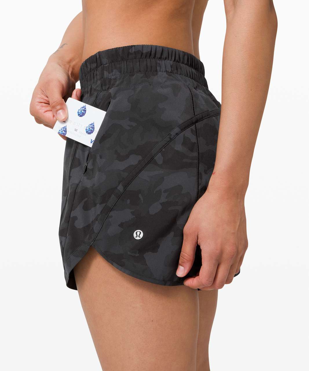 Lululemon Track That Short 5" - Incognito Camo Multi Grey