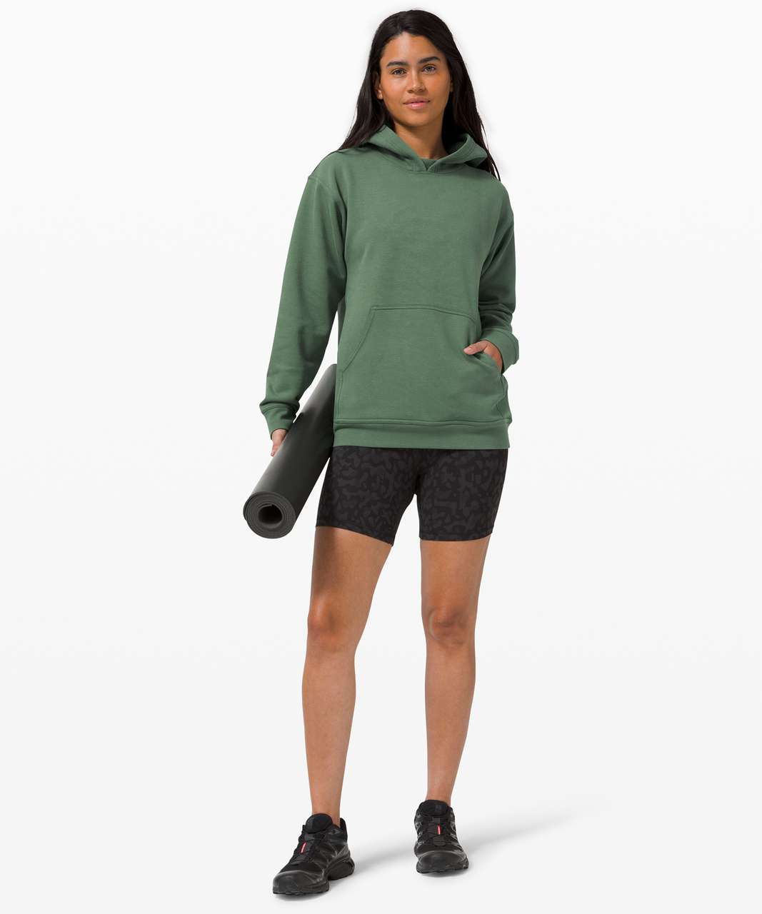 lululemon nwt womens All Yours Hoodie Grey Sage 4