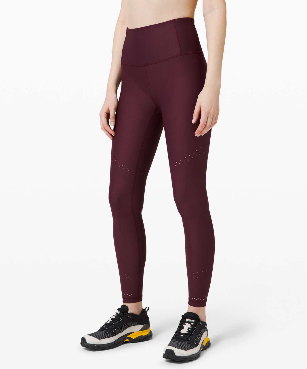 Lululemon Zoned In Tight *27 - Cassis - lulu fanatics