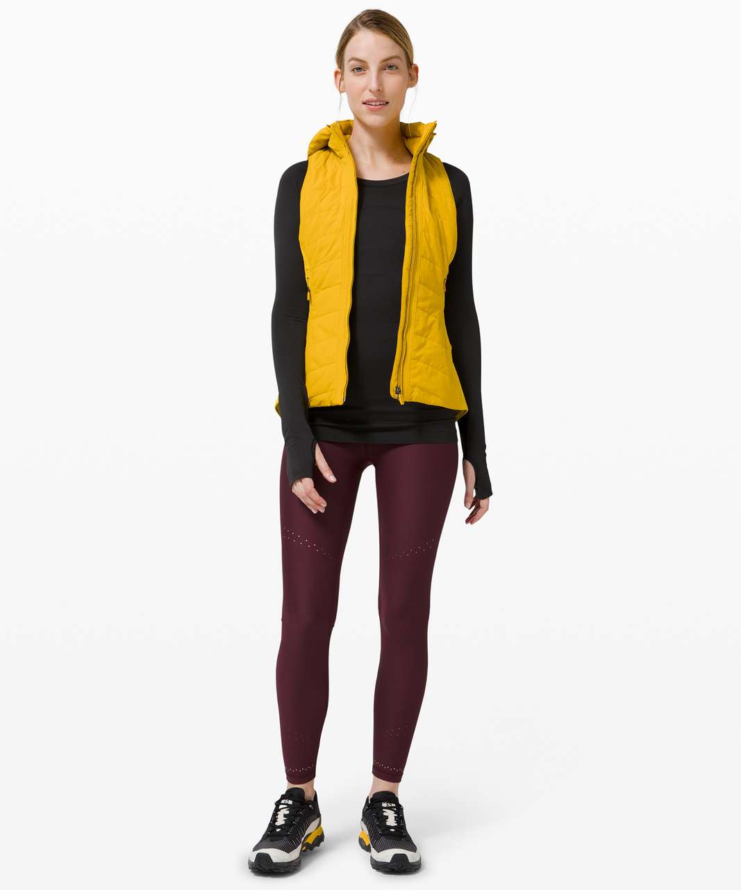 Lululemon Zoned In Tight *27 - Cassis - lulu fanatics