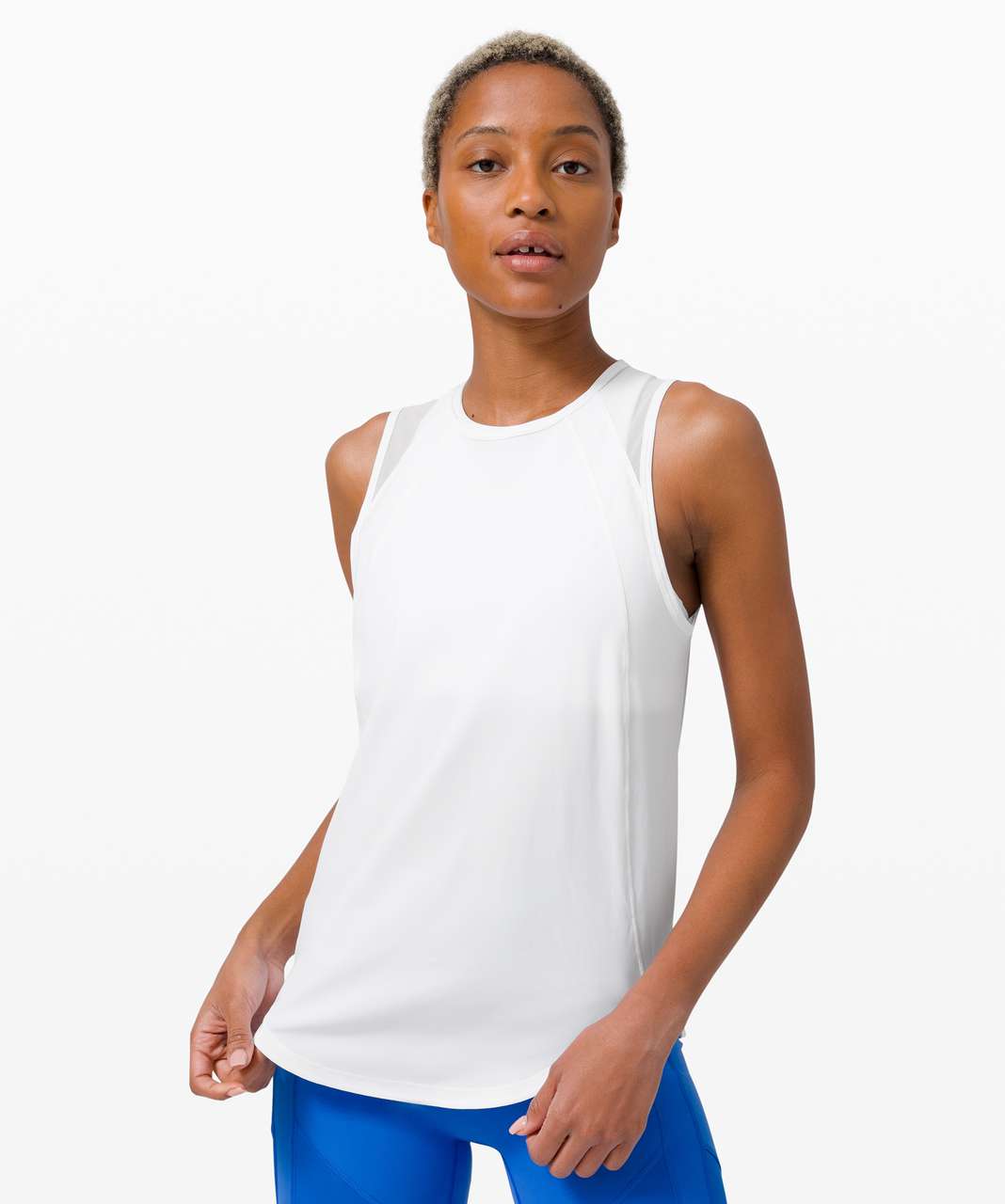 Lululemon Sculpt Tank - White (Third Release) - lulu fanatics