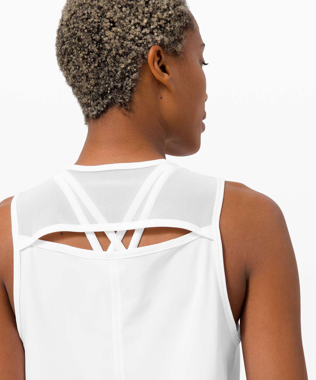 Lululemon Sculpt Tank - White (Third Release)