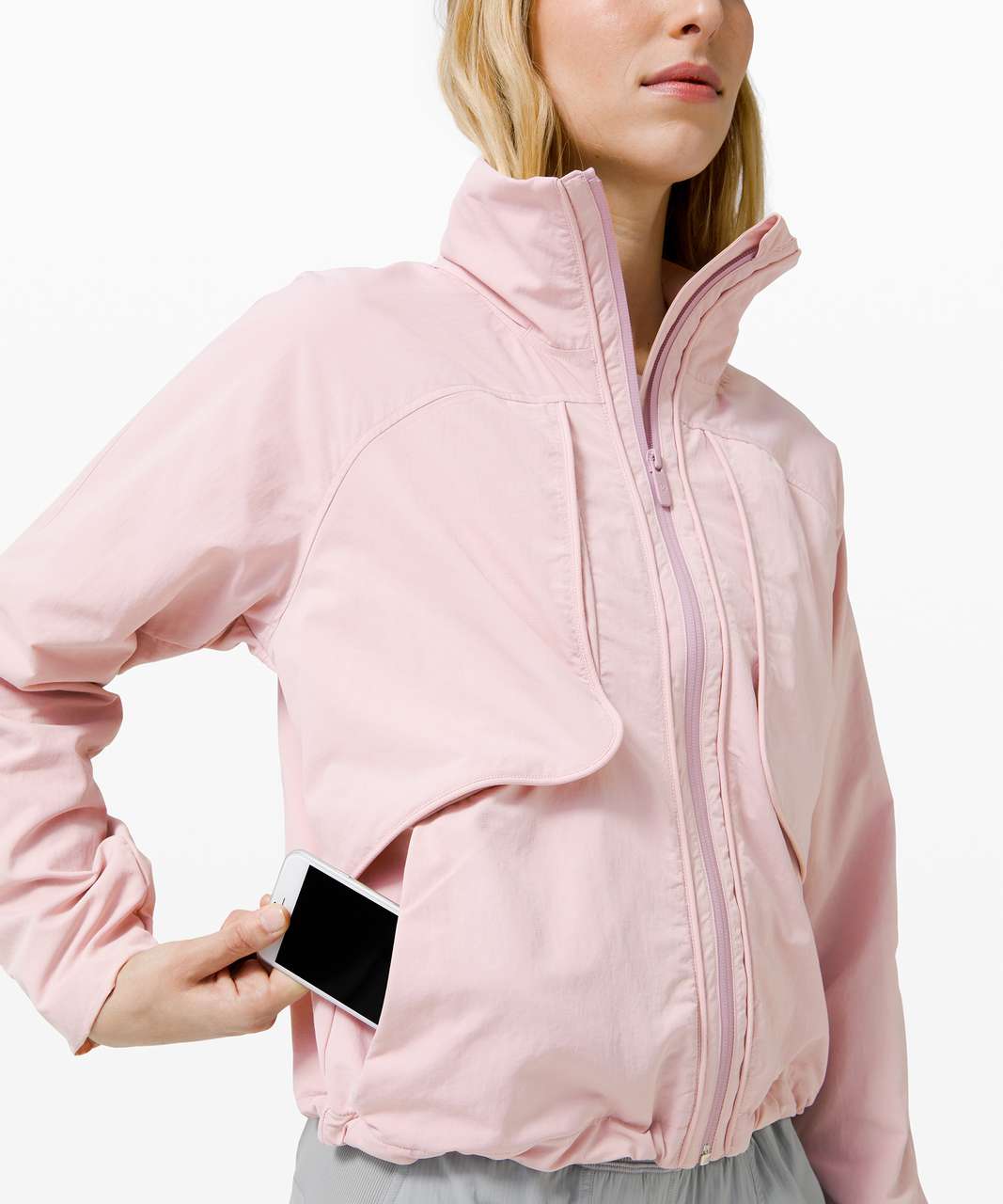 Lululemon Define Jacket, Porcelain Pink, 8 