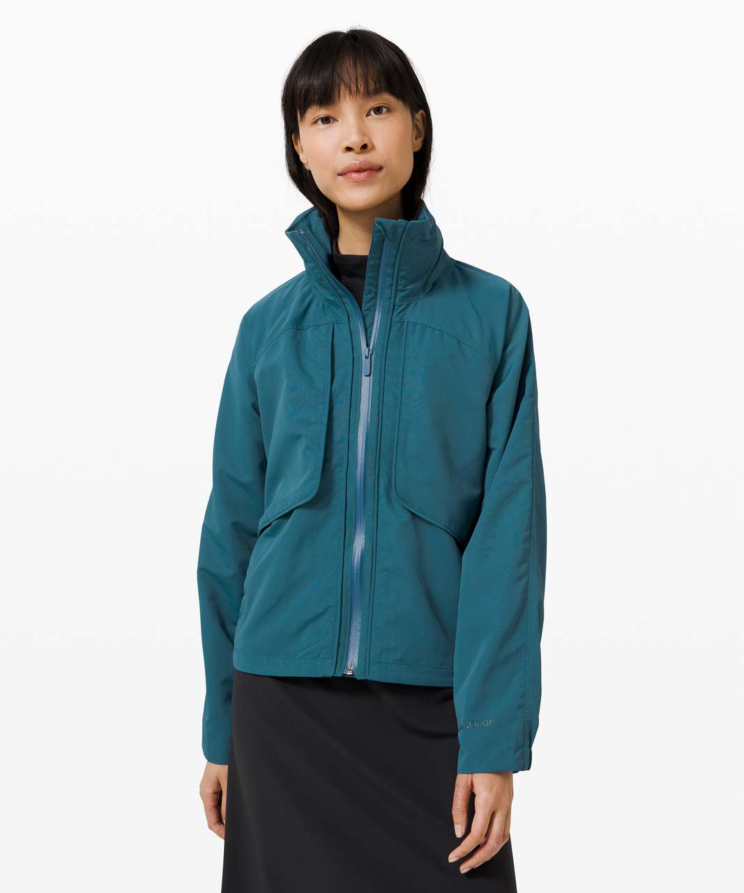 Lululemon Athletica Jacket D1~size 4 Blue & green. CB5