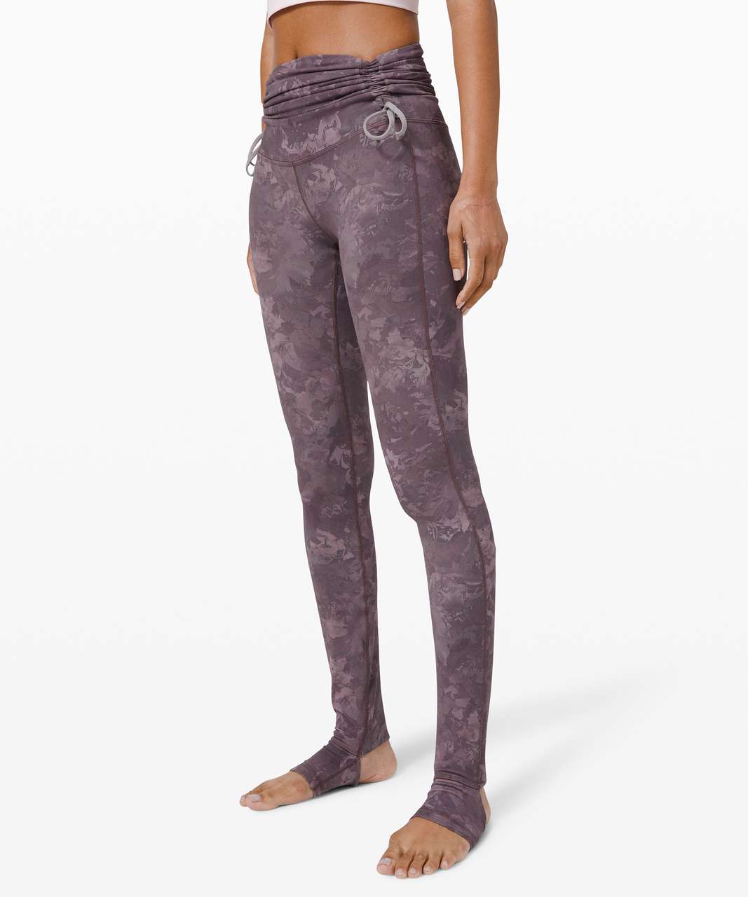 SoulCycle x Lululemon Purple High-Rise Leggings