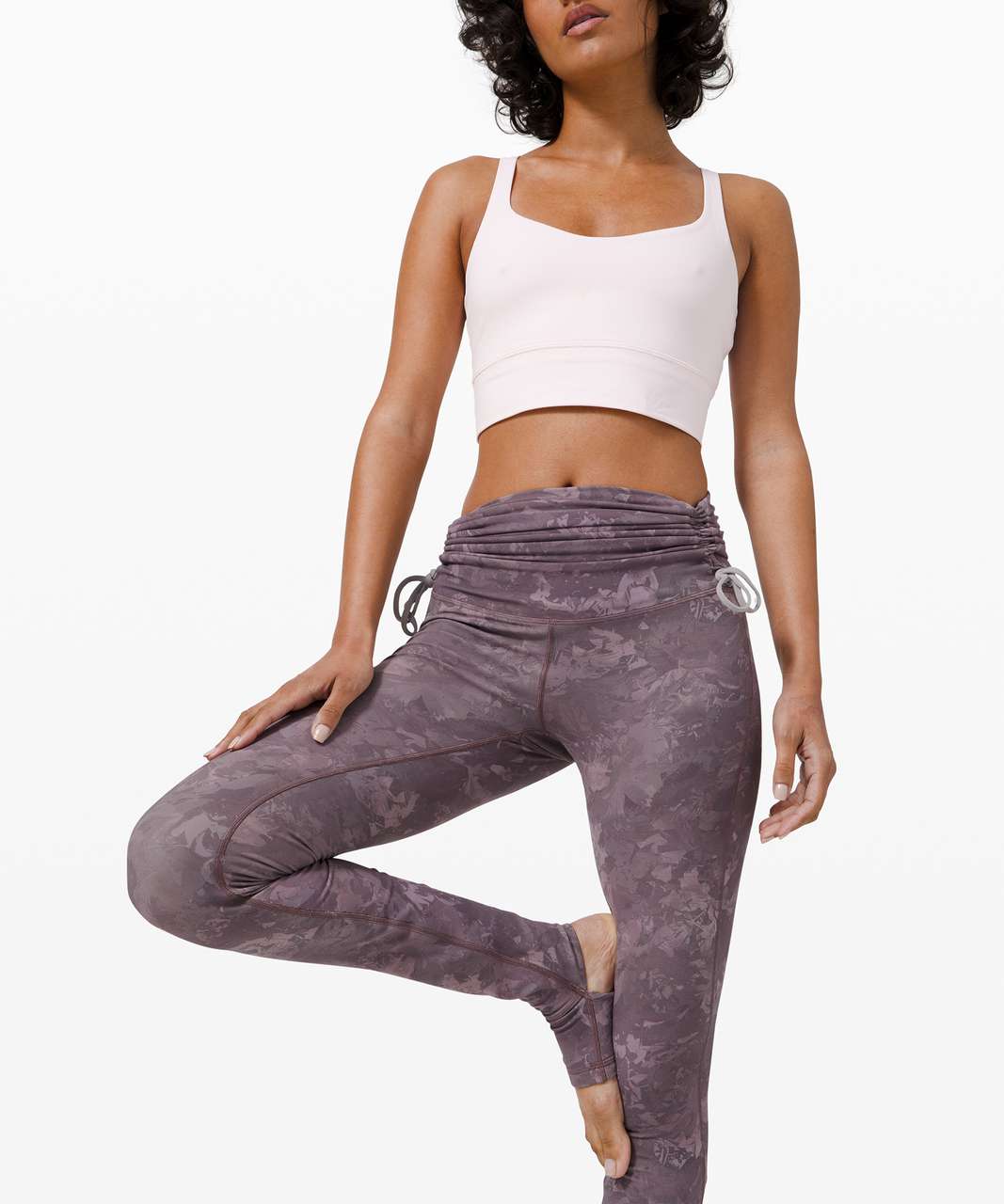 Lululemon Hug your Core Super High-Rise Tight 28" - Rejuvenate Dark Chrome Multi / Dark Chrome