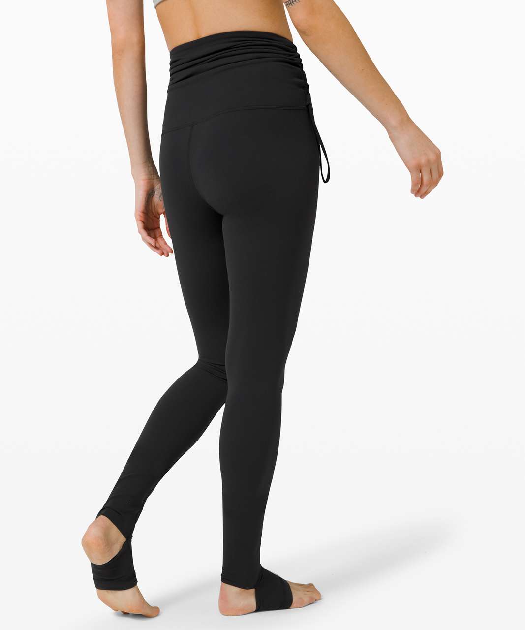 Souluxe Black Ruched Leggings