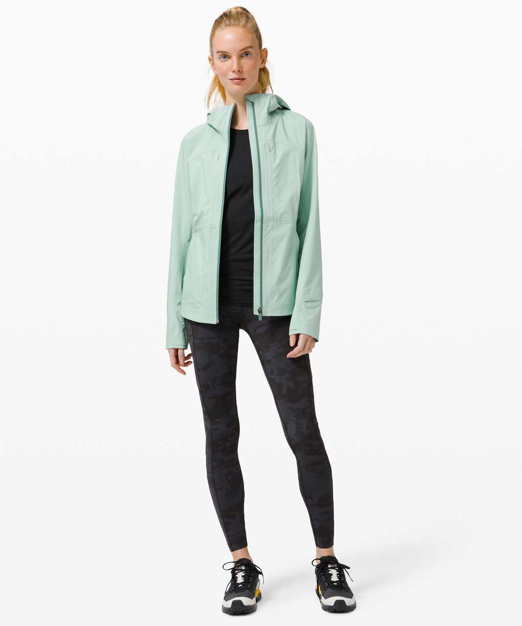 Lululemon Break a Trail Jacket - Sea Water