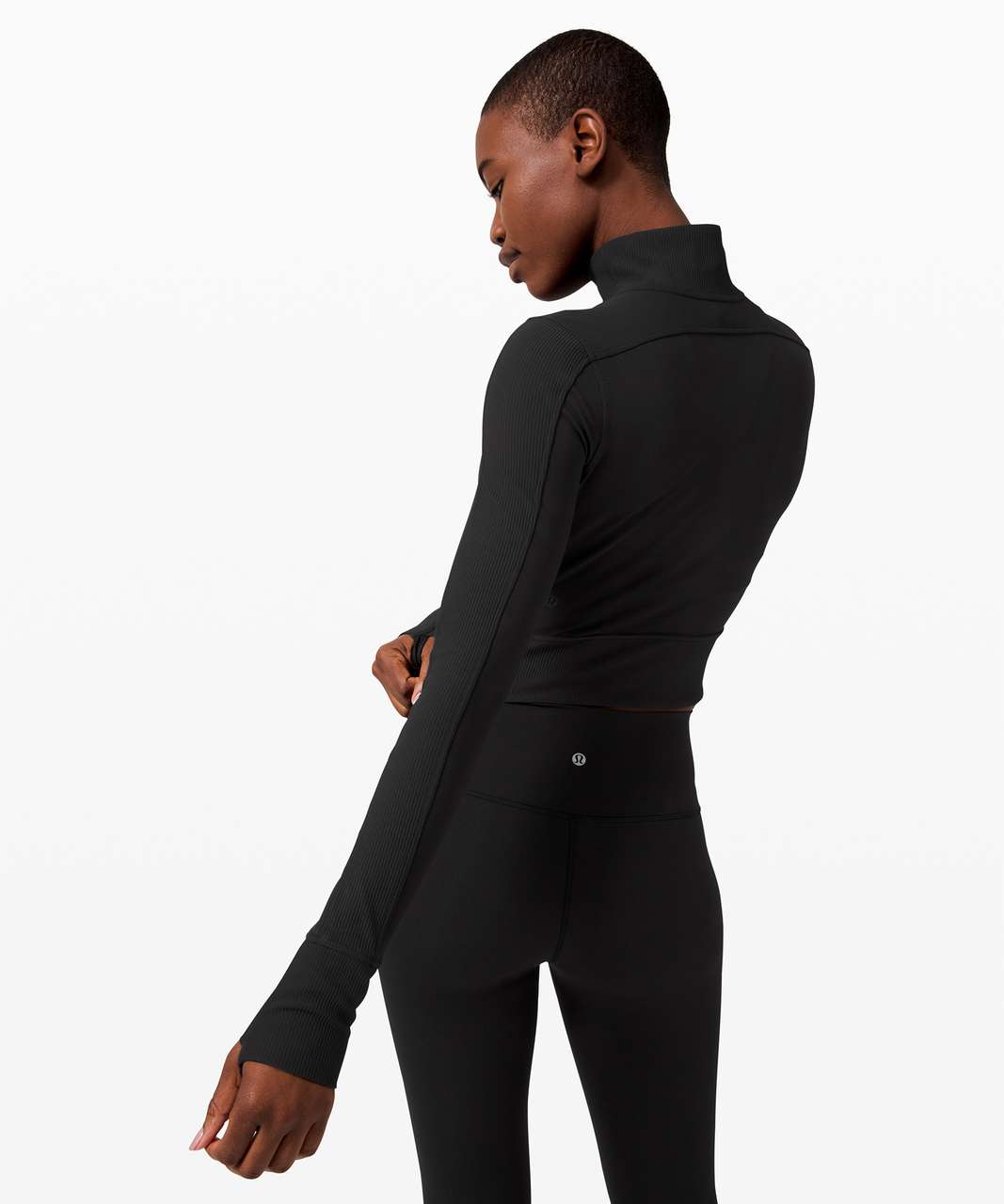 Lululemon Take it in Stride 1/2 Zip - Black