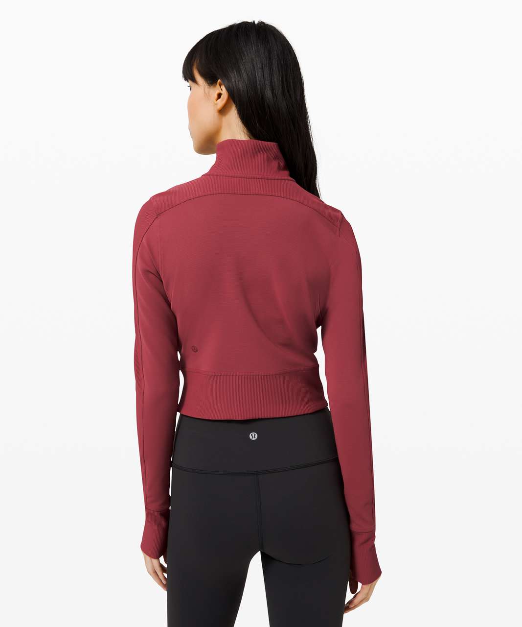 Lululemon Take it in Stride 1/2 Zip - Chianti