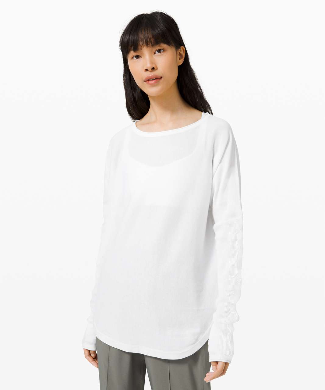 Lululemon Take it All In Sweater - White