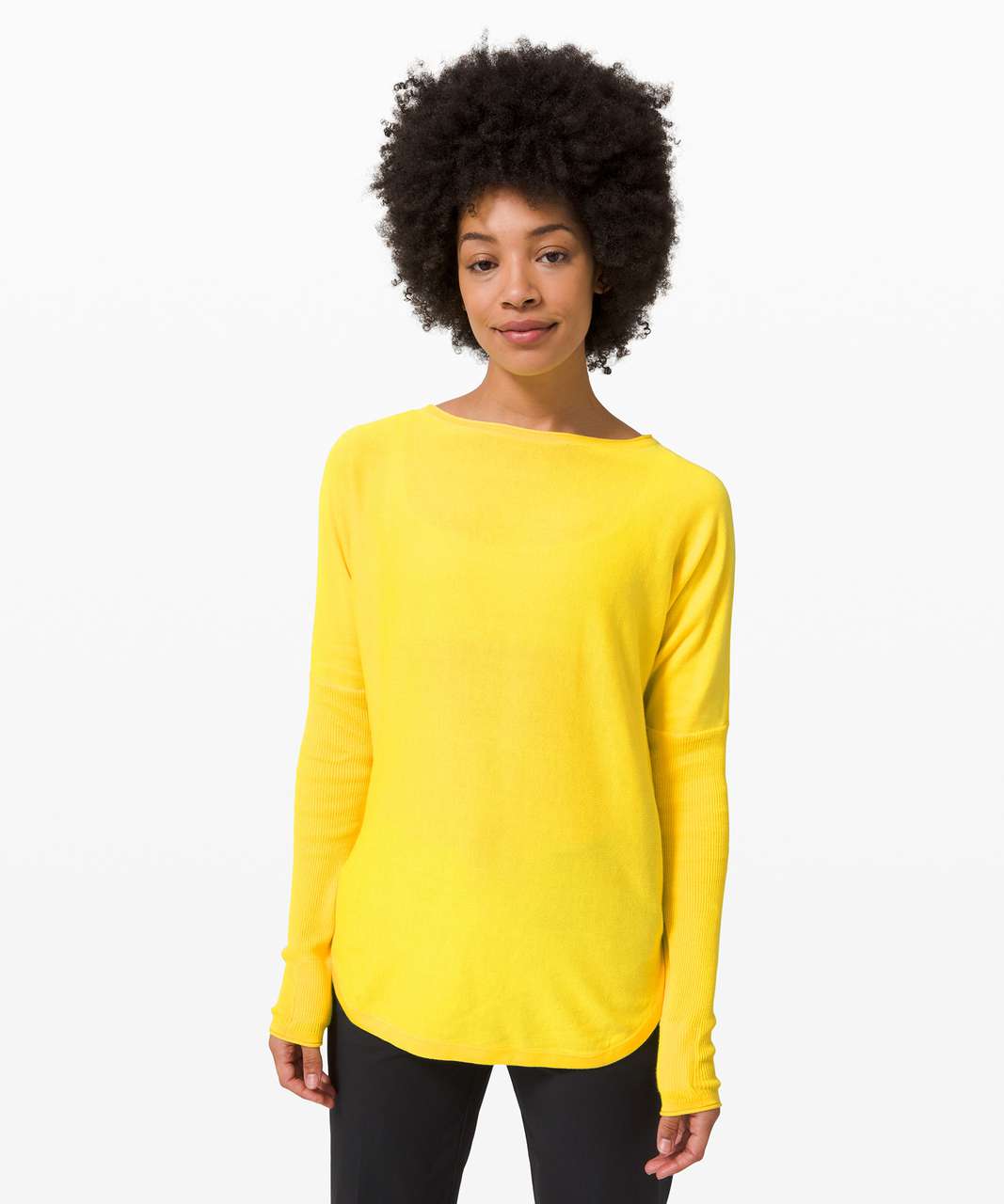 Lululemon Take it All In Sweater - Sunlight Yellow