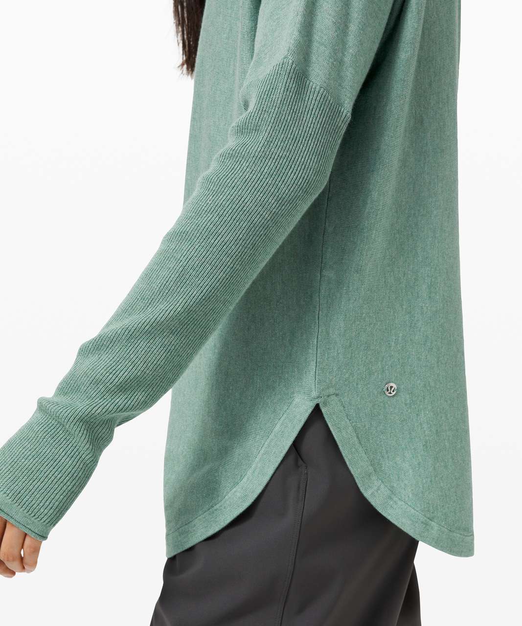 Lululemon Take it All In Sweater - Heathered Tidewater Teal