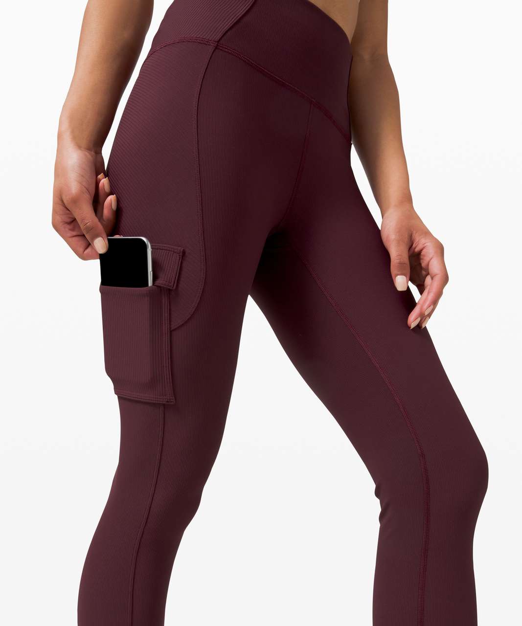 Lululemon Trail Trekker High-Rise Tight 25" - Cassis