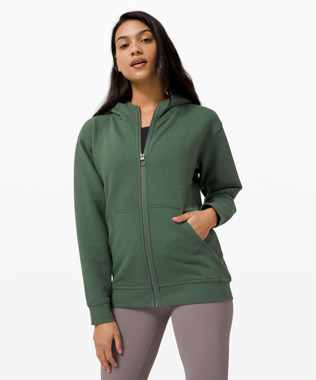 Lululemon All Yours Hoodie *Fleece - Heritage 365 Camo Green Twill Multi -  lulu fanatics