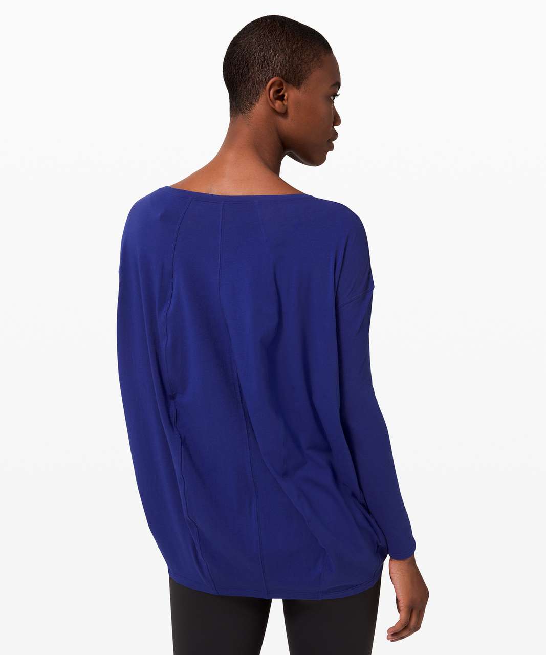 Lululemon LA Long Sleeve Top in Larkspur - Size 8