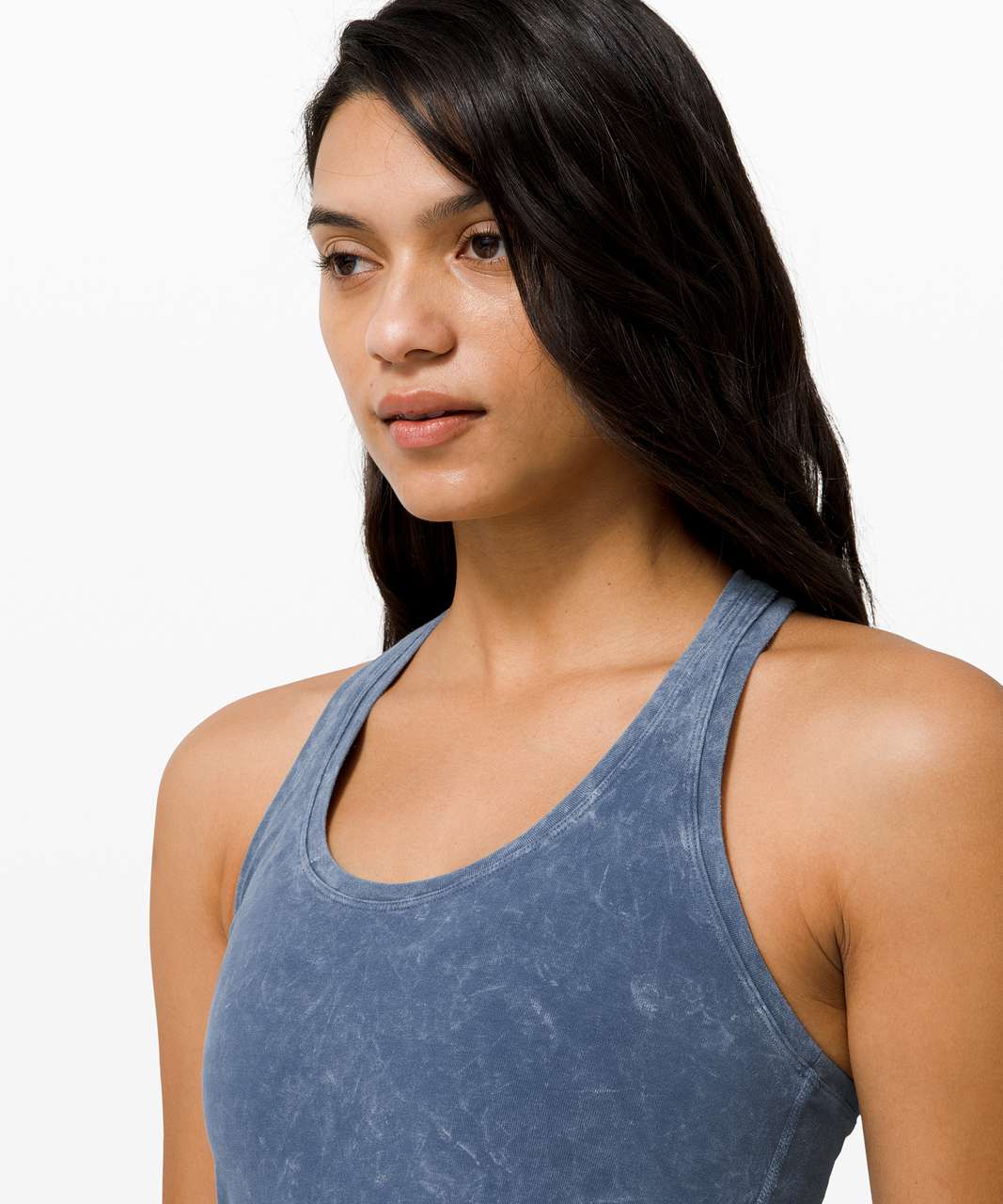 Lululemon Cool Racerback II *Dye - Washed Ink Blue