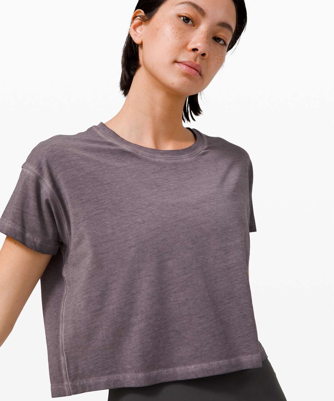 Lululemon Cates Tee *Fade - Washed Lunar Rock