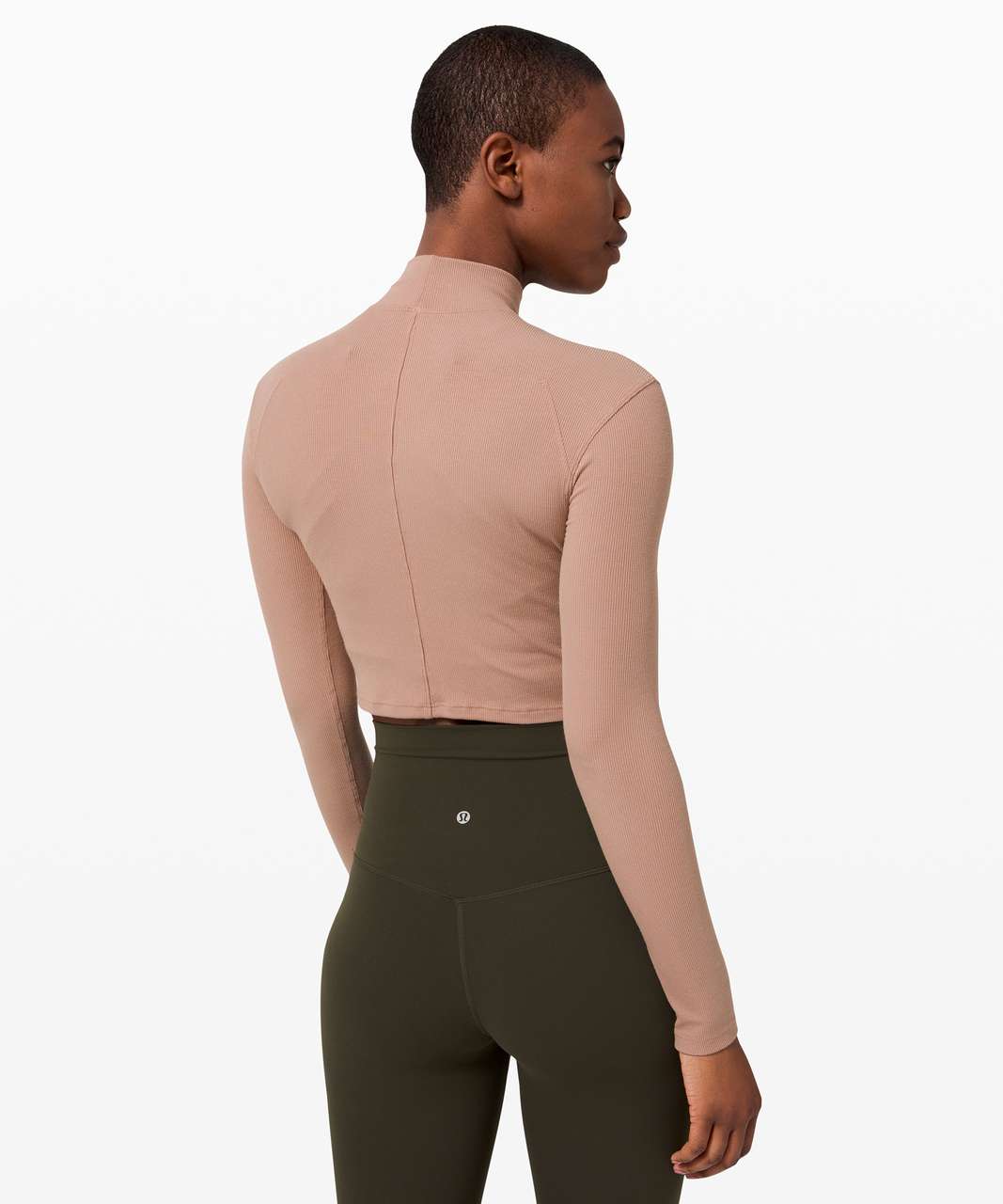 Lululemon LA Turtleneck Long Sleeve - Soft Sand