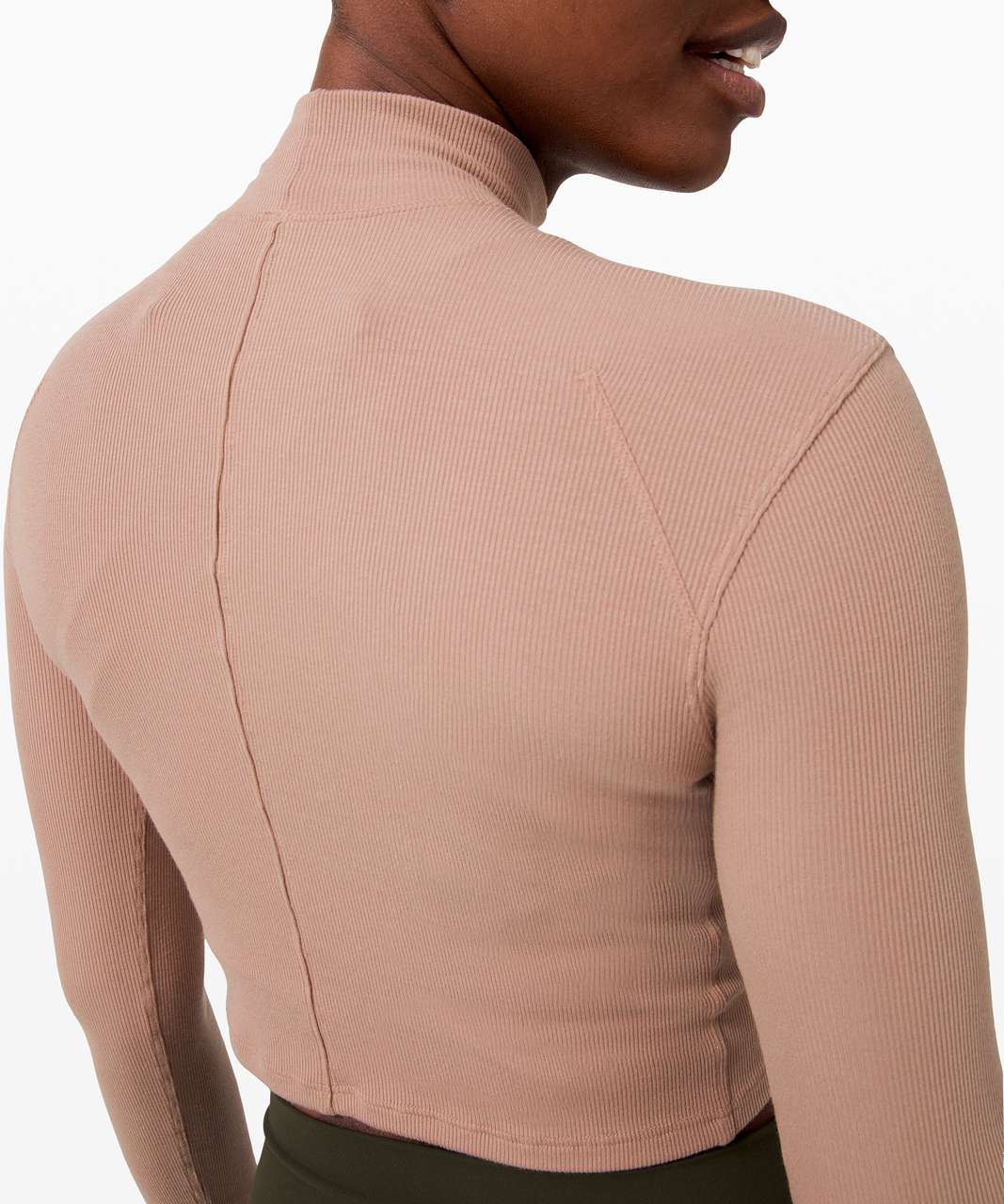 Lululemon LA Turtleneck Long Sleeve - Soft Sand