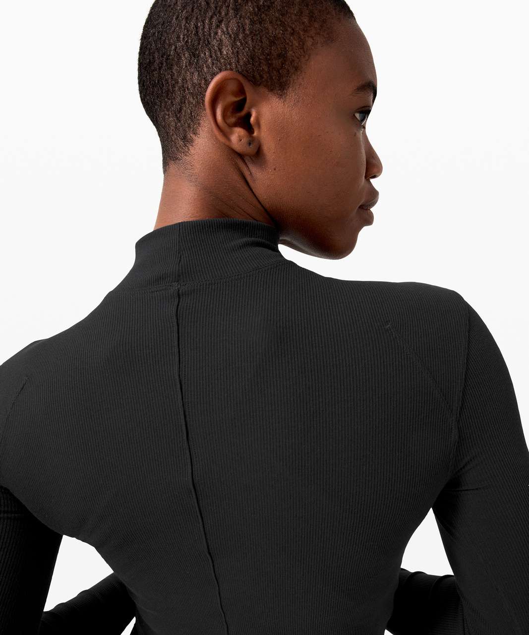 Lululemon LA Turtleneck Long Sleeve - Black - lulu fanatics