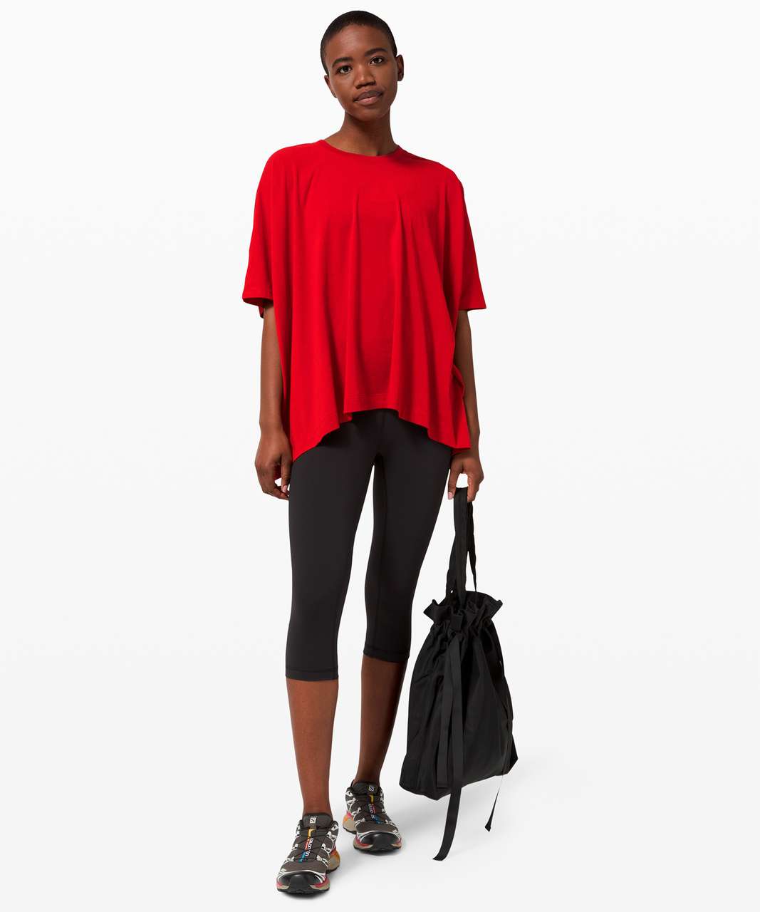 Lululemon LA Box Tee - Dark Red