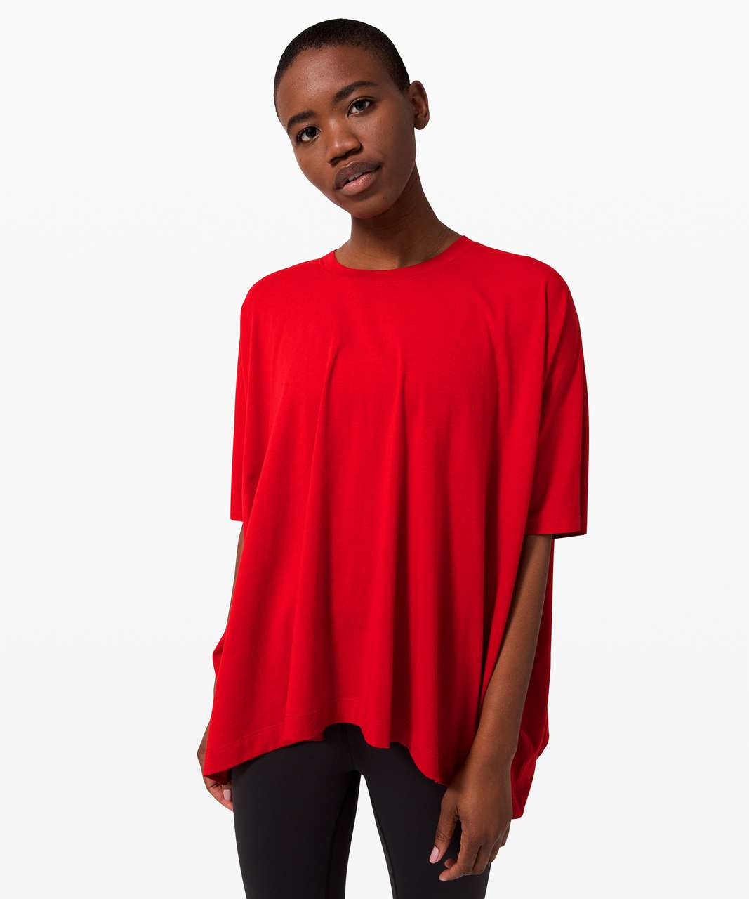 Lululemon LA Box Tee - Dark Red