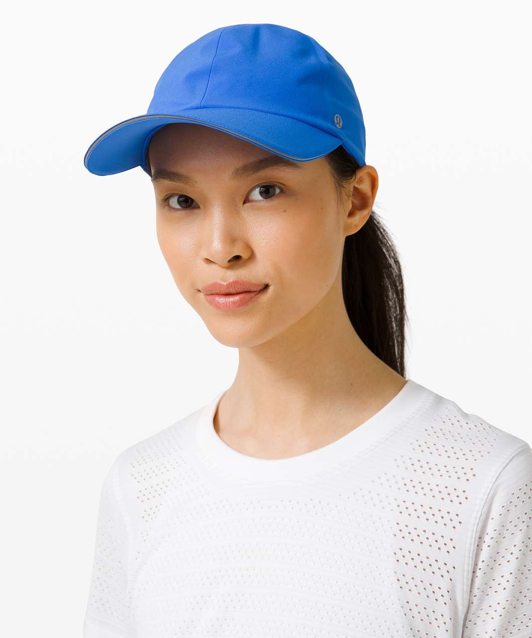 Lululemon Fast and Free Womens Run Hat - Wild Bluebell