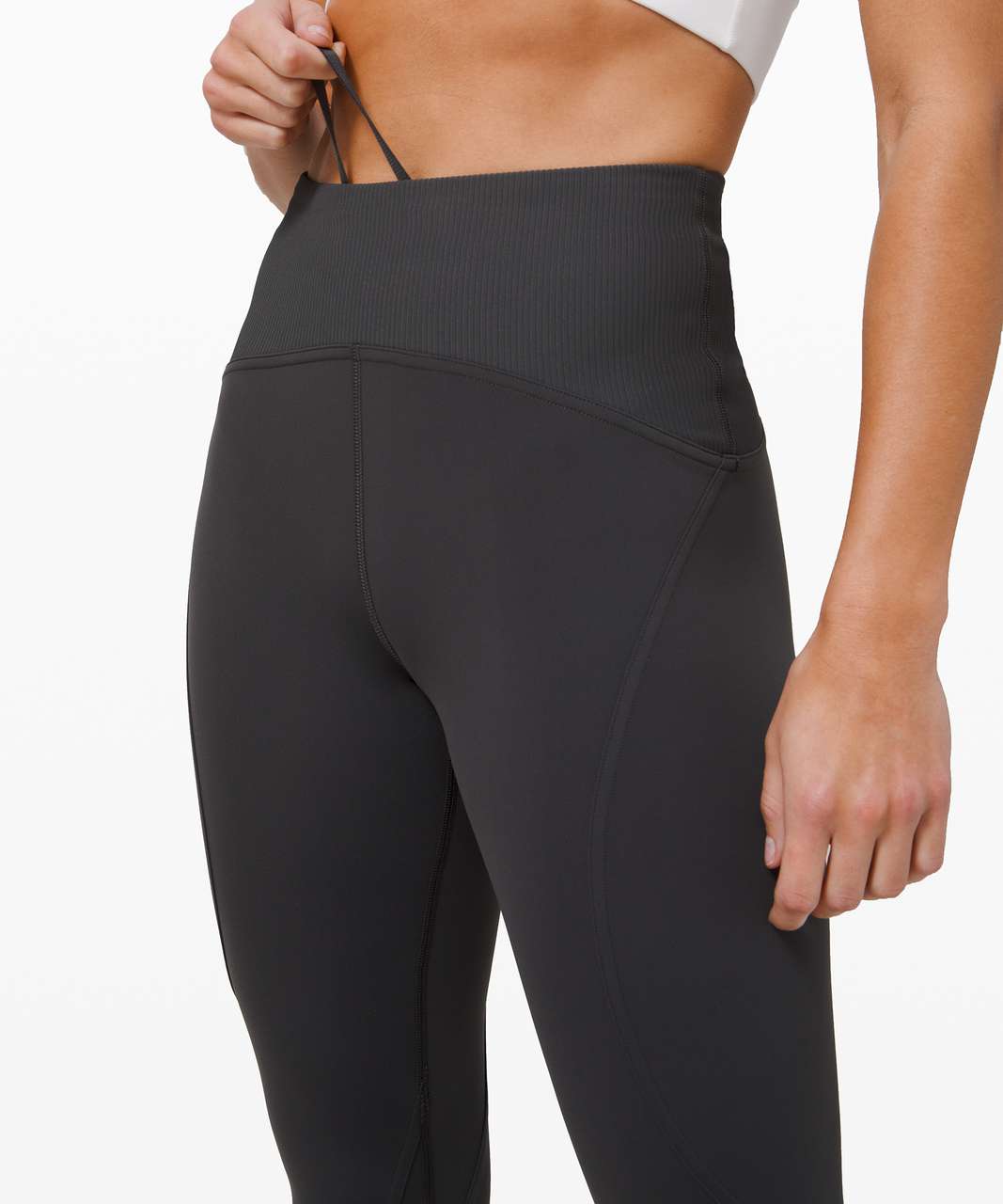 Lululemon Train Free High-Rise Crop 23" - Graphite Grey