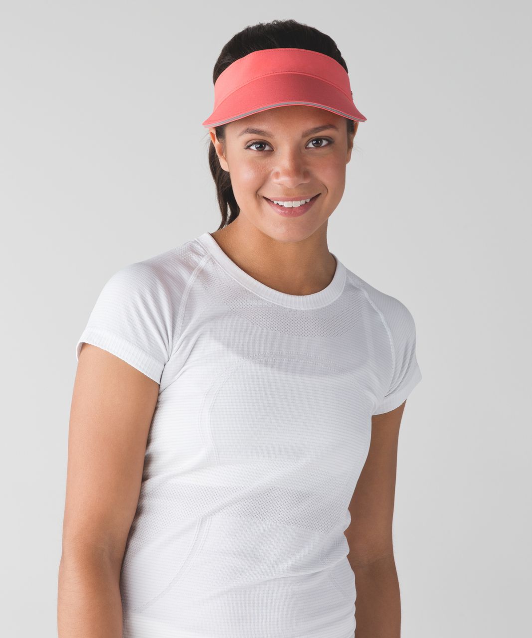 Lululemon Fast Paced Run Visor - Cape Red