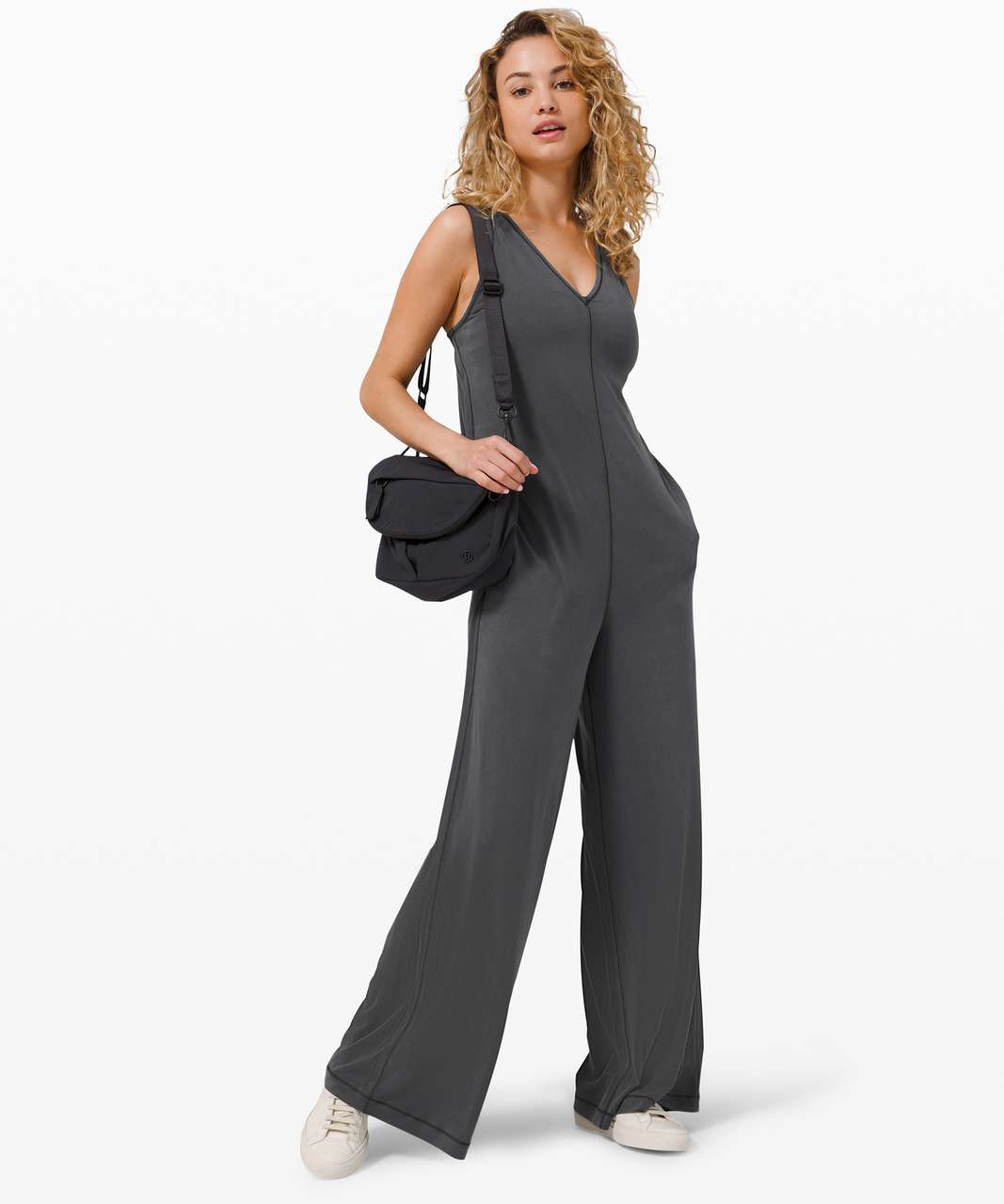 Lululemon Seek Softness Jumpsuit - Graphite Grey