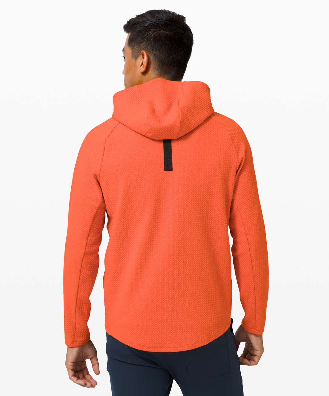 Lululemon At Ease Hoodie - Heathered Brick / Black