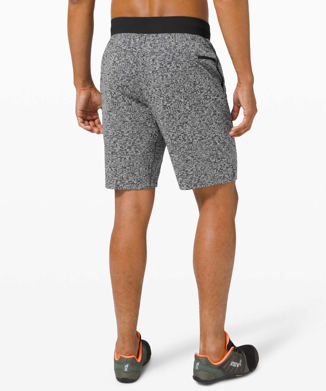 Lululemon T.H.E. Short 9" *Linerless - Calibrate Jacquard Vapor Black