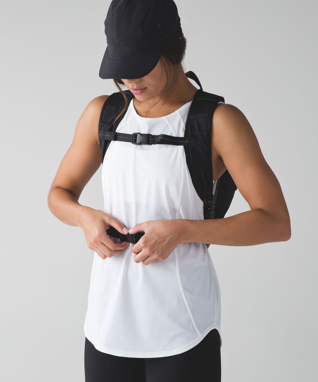 Lululemon Run All Day Backpack - Slate / Black