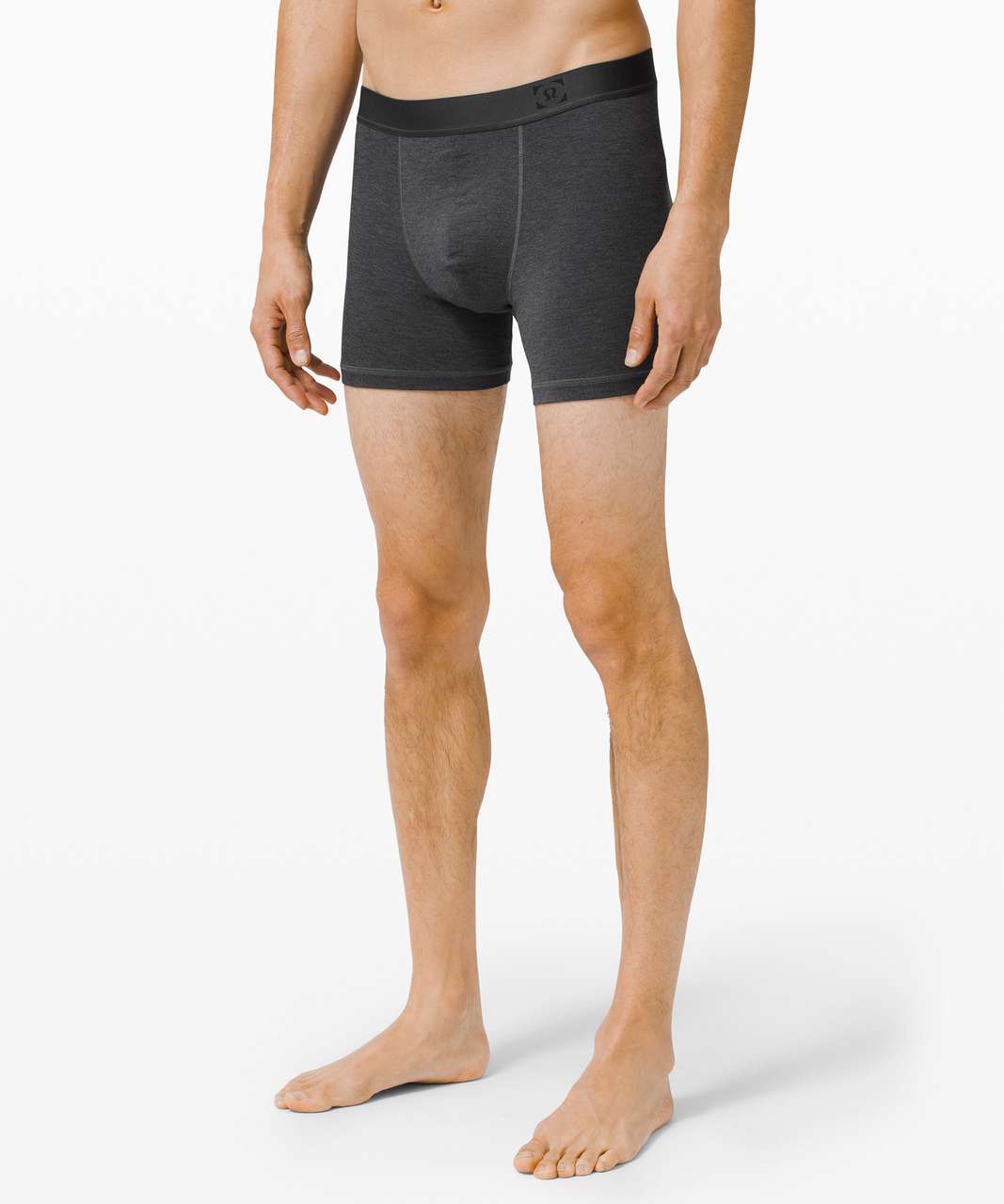 Lululemon Always In Motion Boxer *5" - Heathered Core Dark Grey