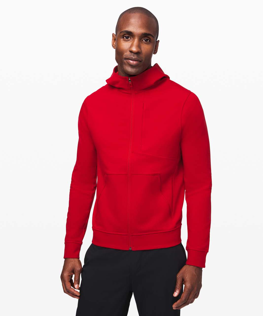 Lululemon City Sweat Zip Hoodie French Terry - Dark Red