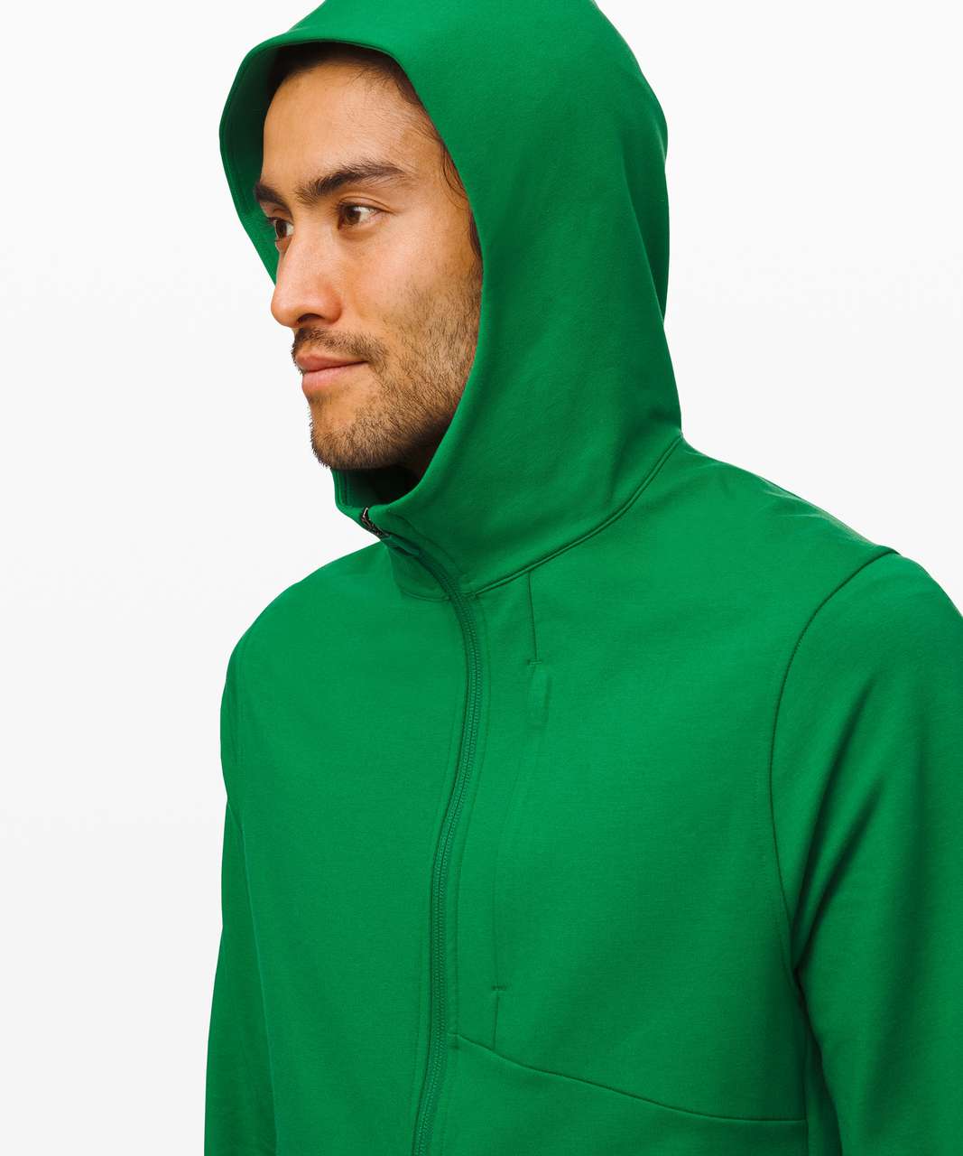 Lululemon City Sweat Green Hoodie Pullover Sweatshirt Space Dye Men's XL 