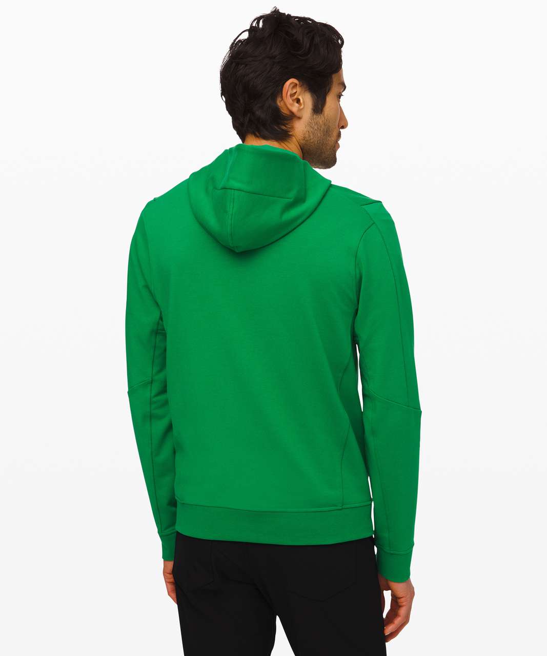 Lululemon City Sweat Green Hoodie Pullover Sweatshirt Space Dye Men's XL 